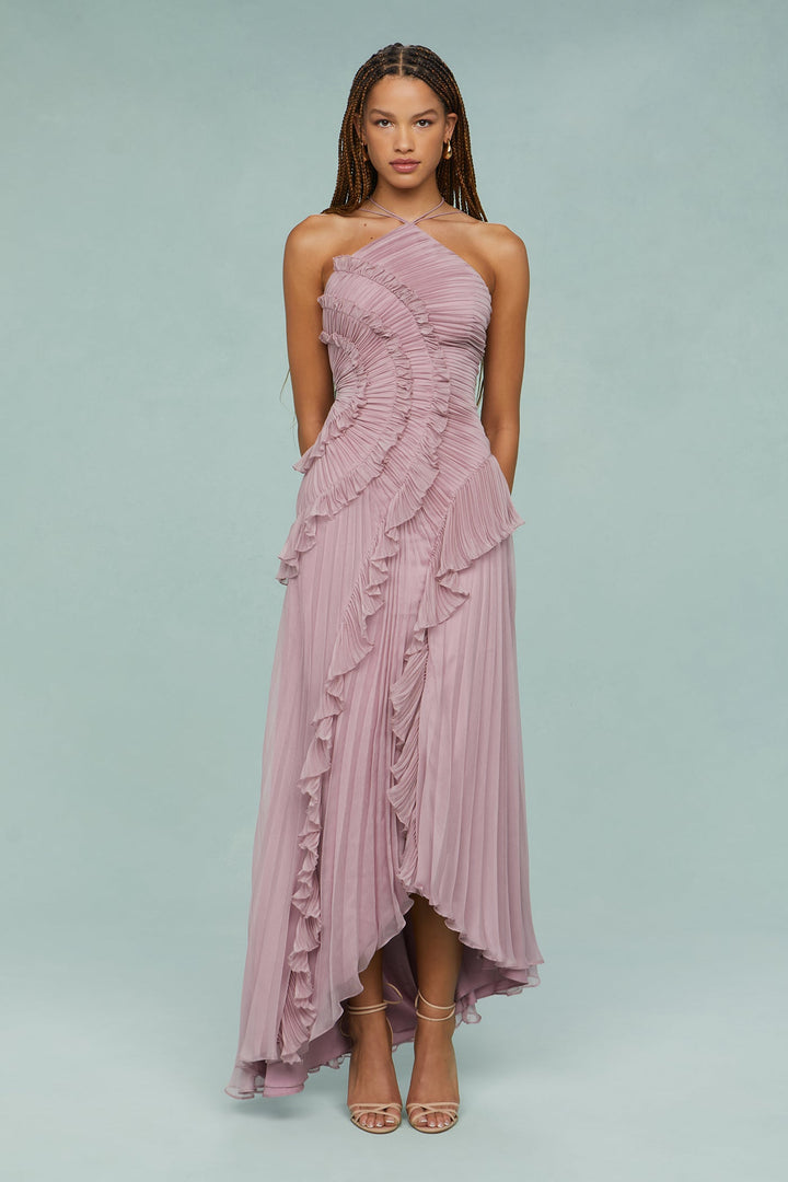 Estelle | Halter Wedding Guest Dress