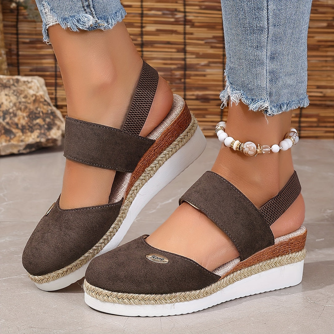 Lola™ | Thick Sole Wedge Sandals
