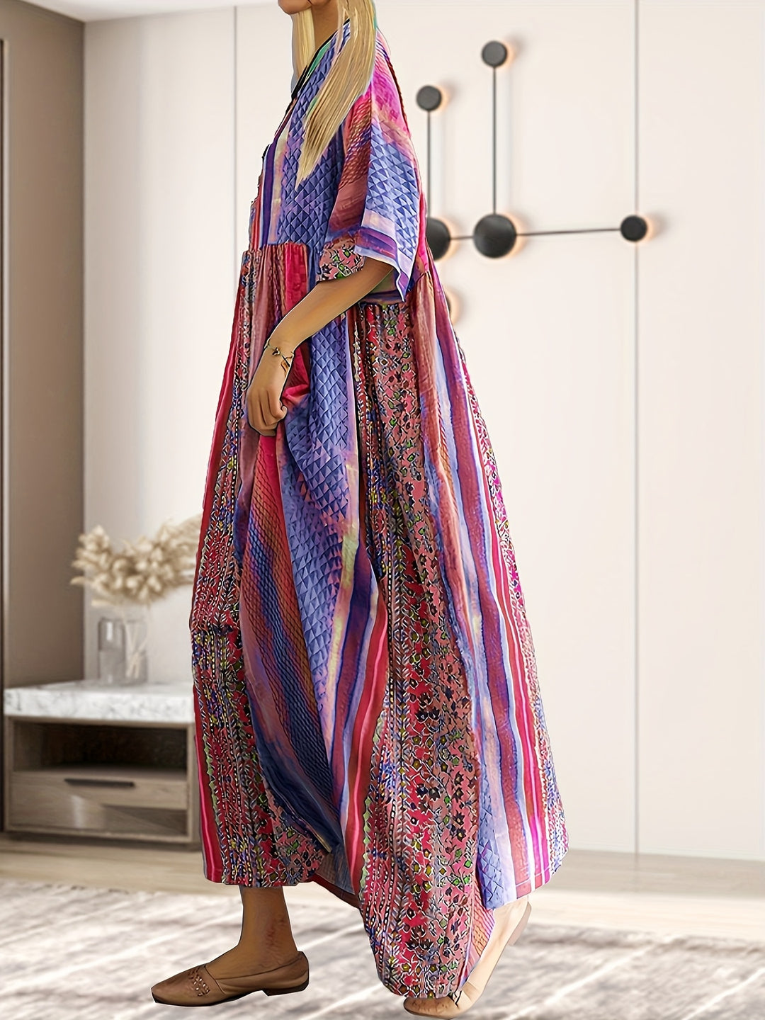 Sienna™ - Ethnic Maxi Dress