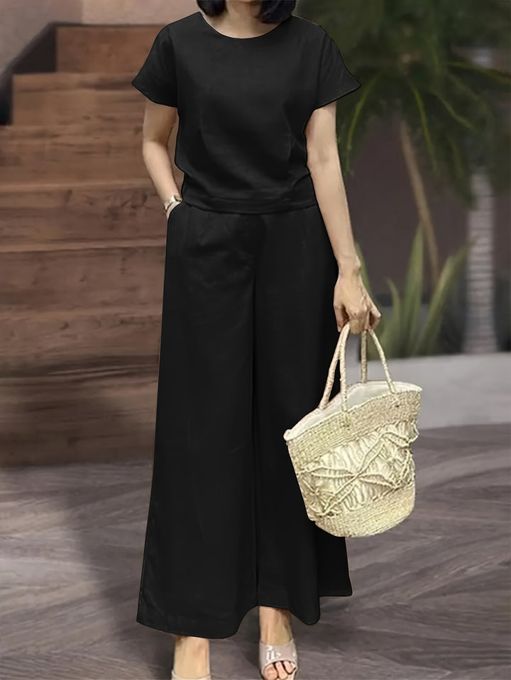 Nadia™ - Pocket Wide Leg Set