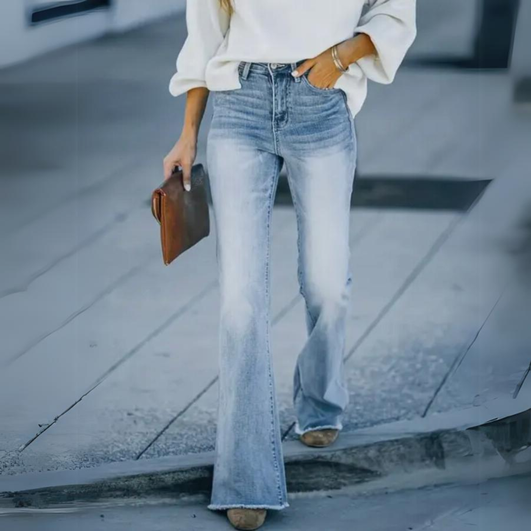 Joanne - Elastic Bohemian Jeans