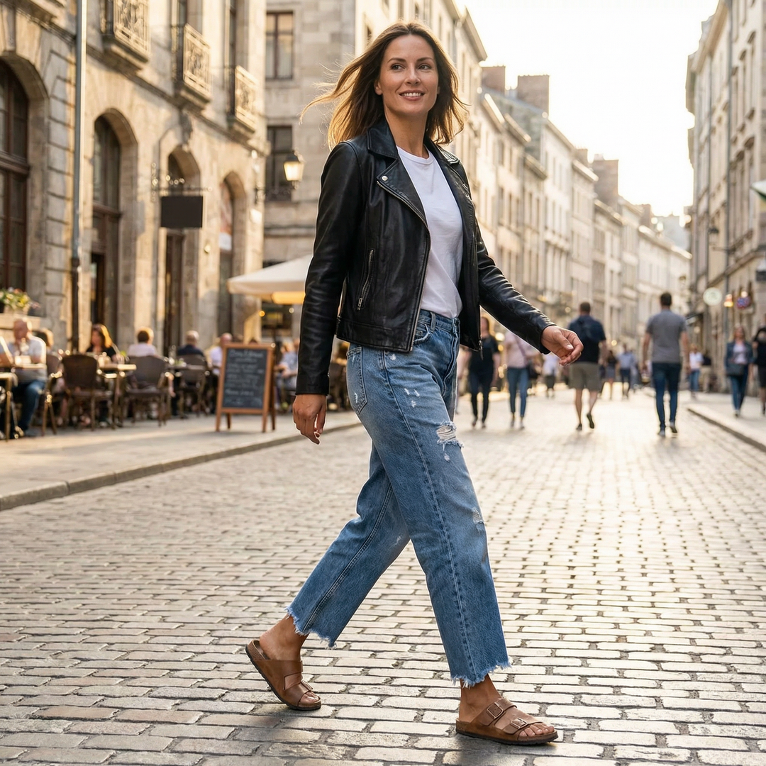 Danice - Elegant Cropped Jeans