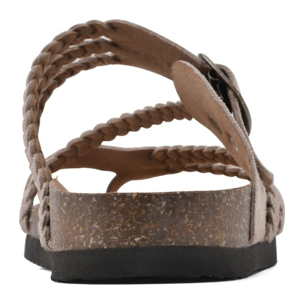 Hayleigh - Braided Cork Sandals