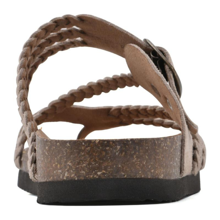 Hayleigh - Braided Cork Sandals