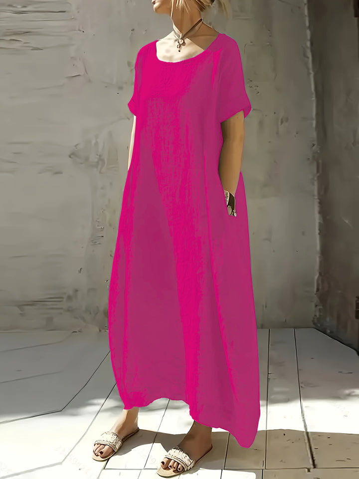 Tessa™ - Drop-Shoulder Maxi Dress