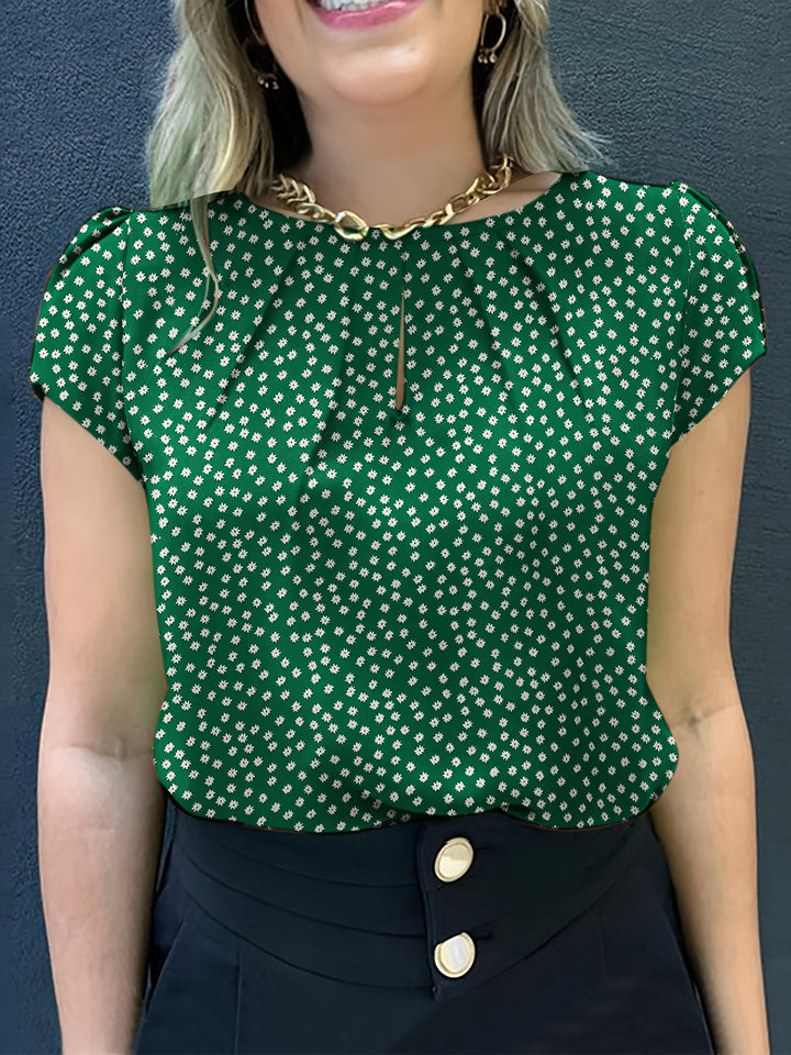 STELLA™ - Elegant Polka Dot Everyday Blouse