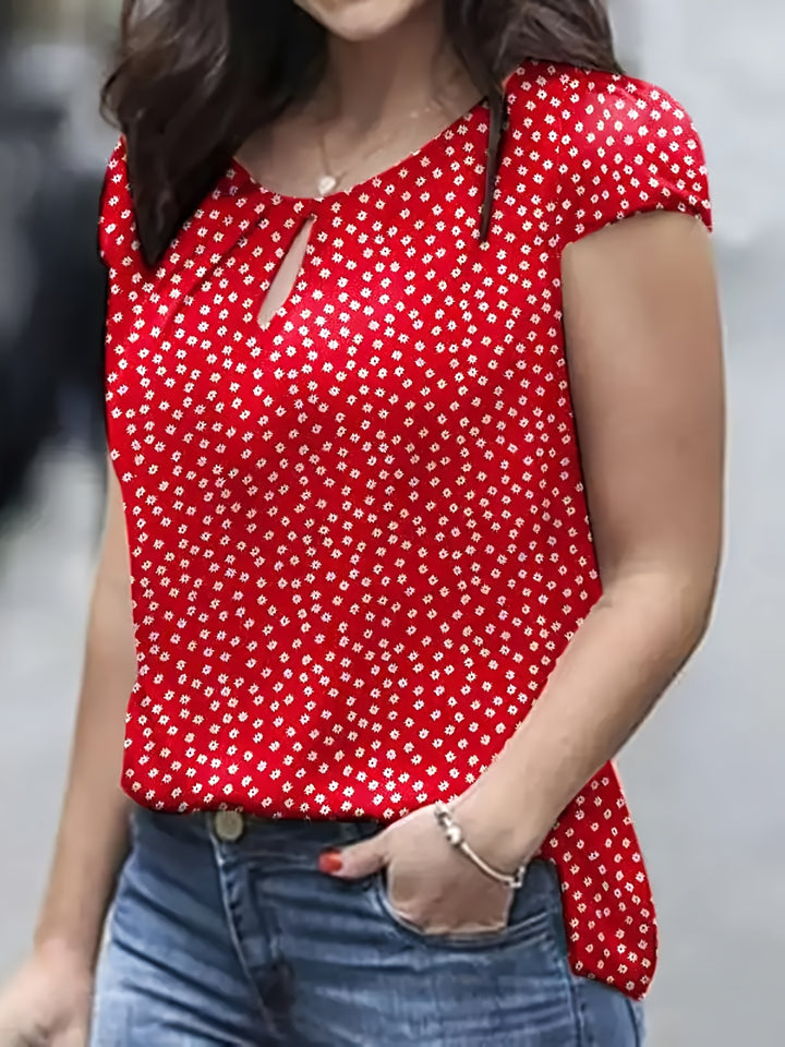 STELLA™ - Elegant Polka Dot Everyday Blouse