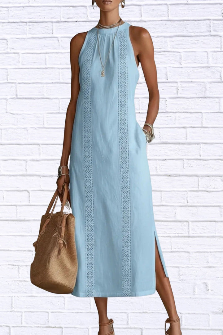 Maria | Elegant Sleeveless Summer Dress