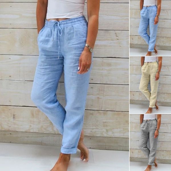 Susan | Linen Elastic Pants