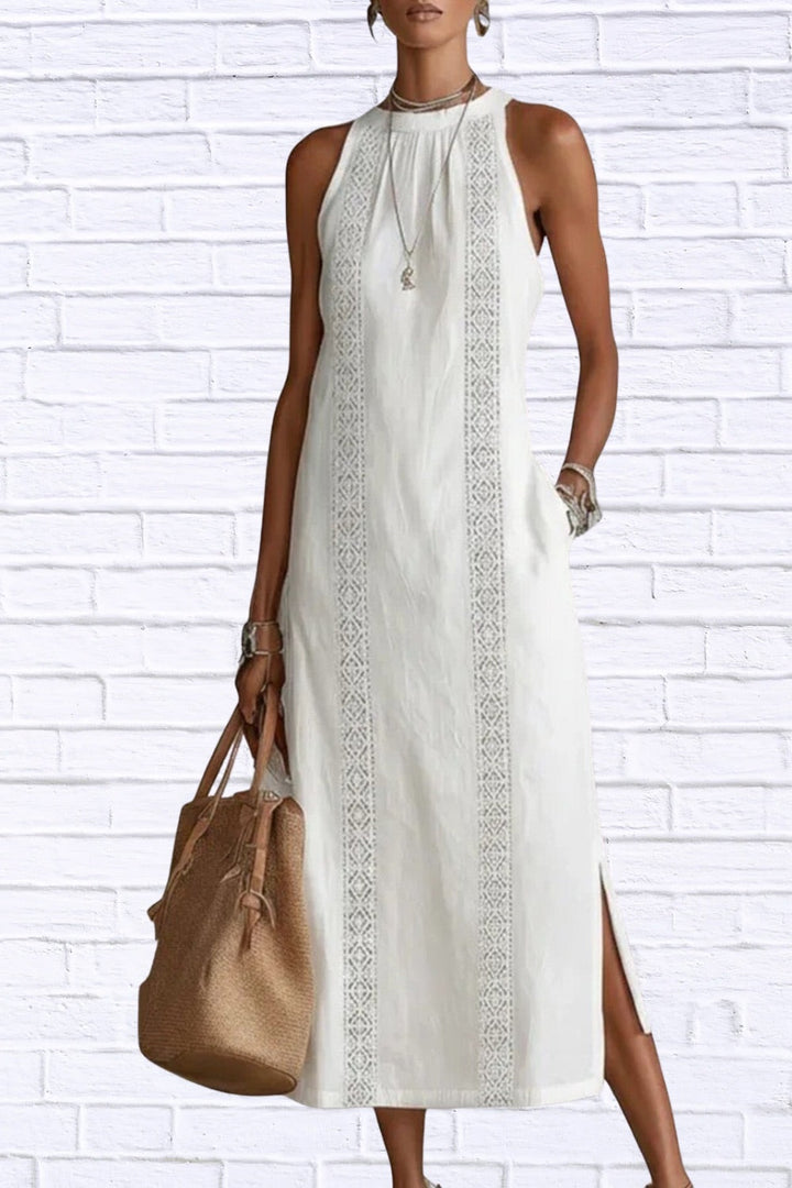 Maria | Elegant Sleeveless Summer Dress