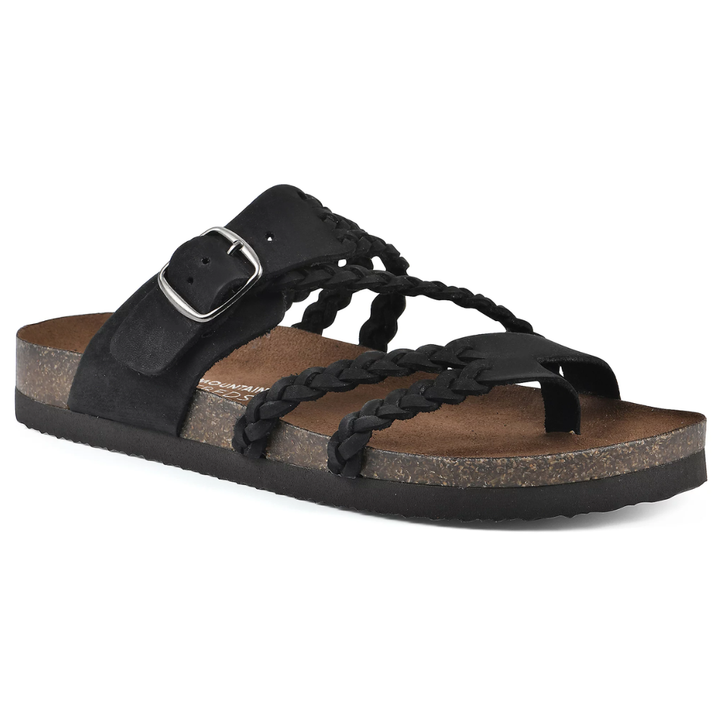 Hayleigh - Braided Cork Sandals