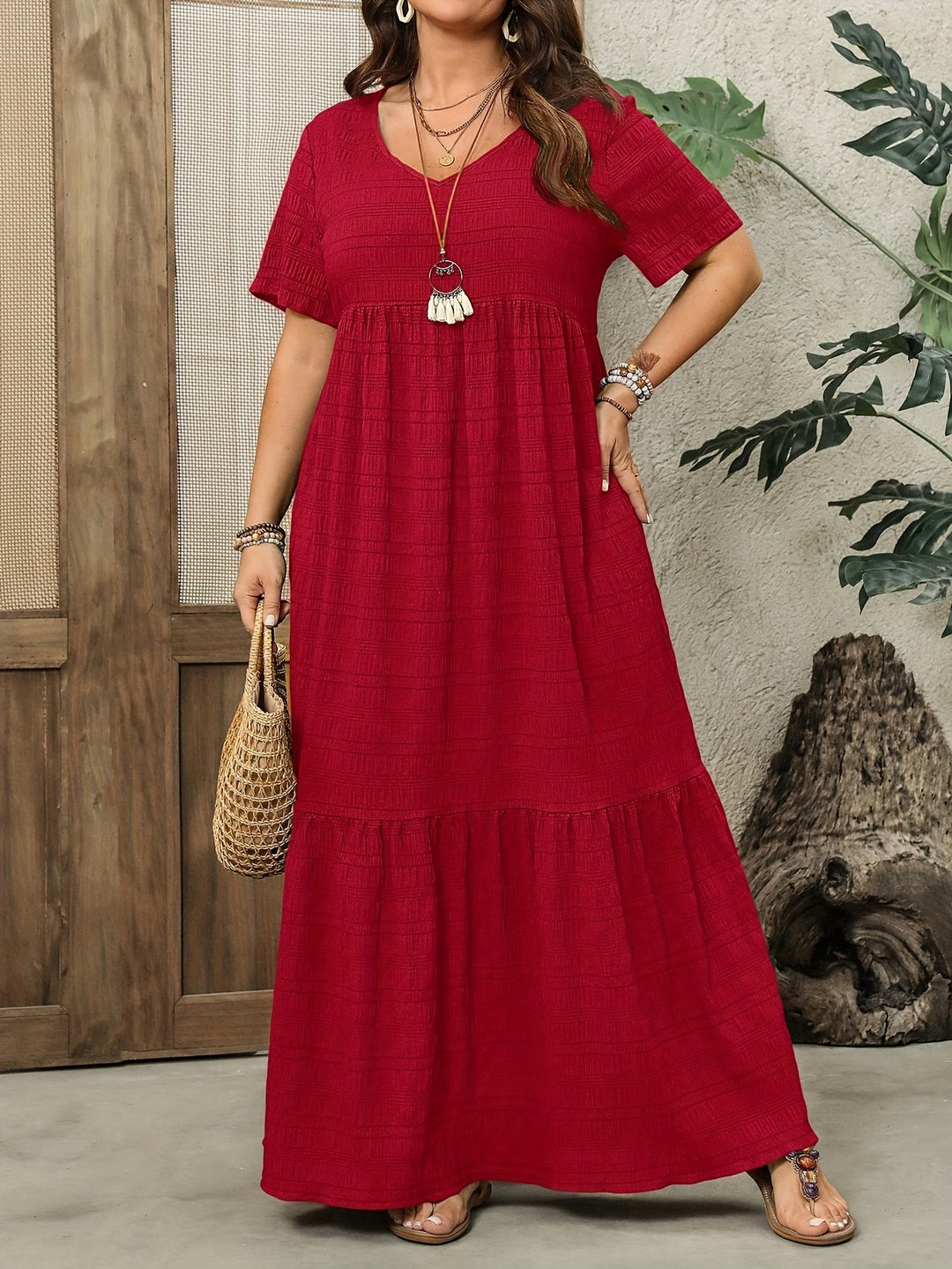 Roxanne™ - Plus Size Casual Maxi