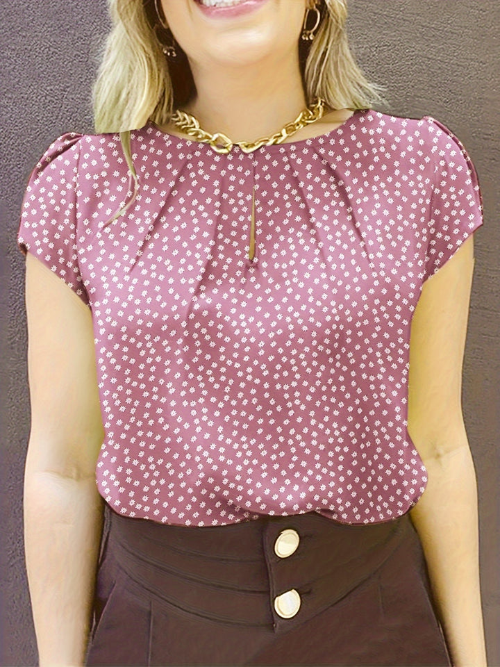 STELLA™ - Elegant Polka Dot Everyday Blouse
