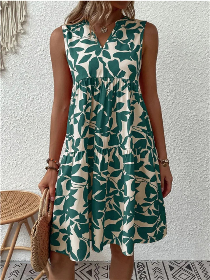 Beverly | Flowing Floral Wedding Guest Dress