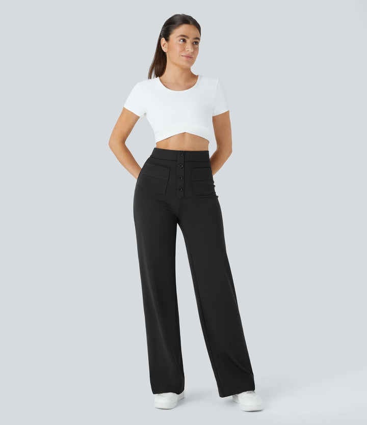 Jade | Linen Casual Pants