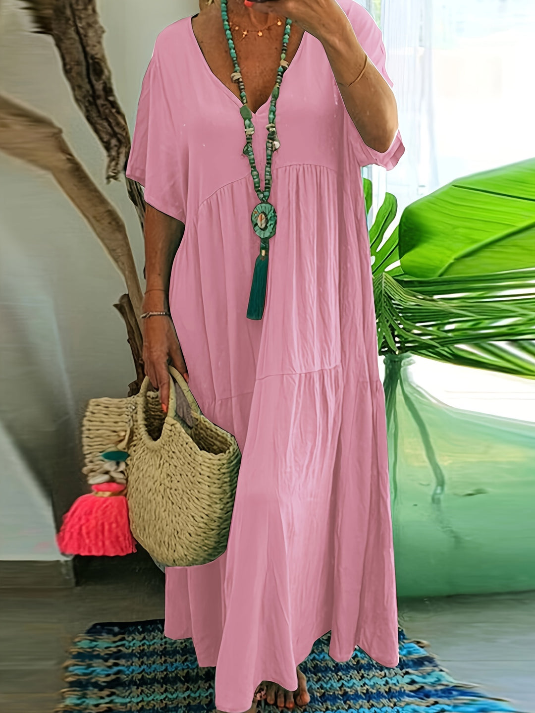 Ruby™ | Off-Shoulder Pleated Dress