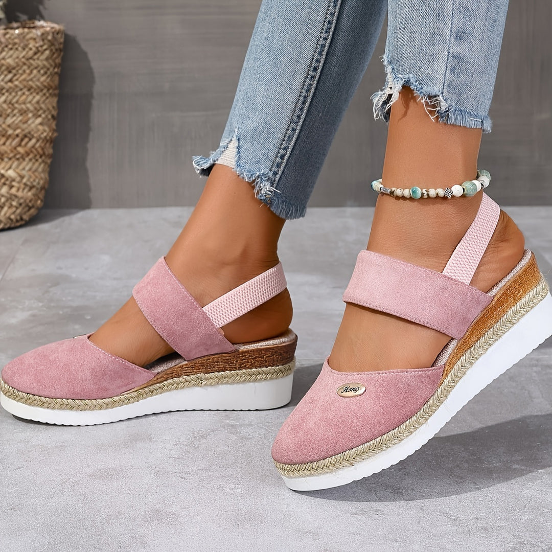 Lola™ | Thick Sole Wedge Sandals