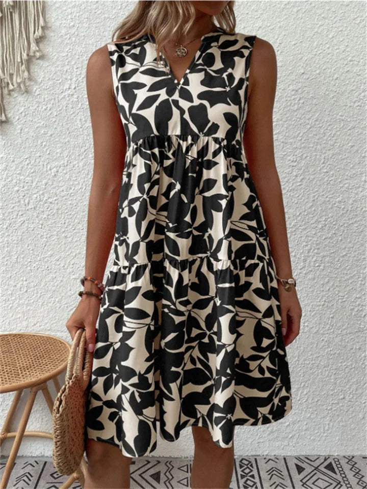 Beverly | Flowing Floral Wedding Guest Dress