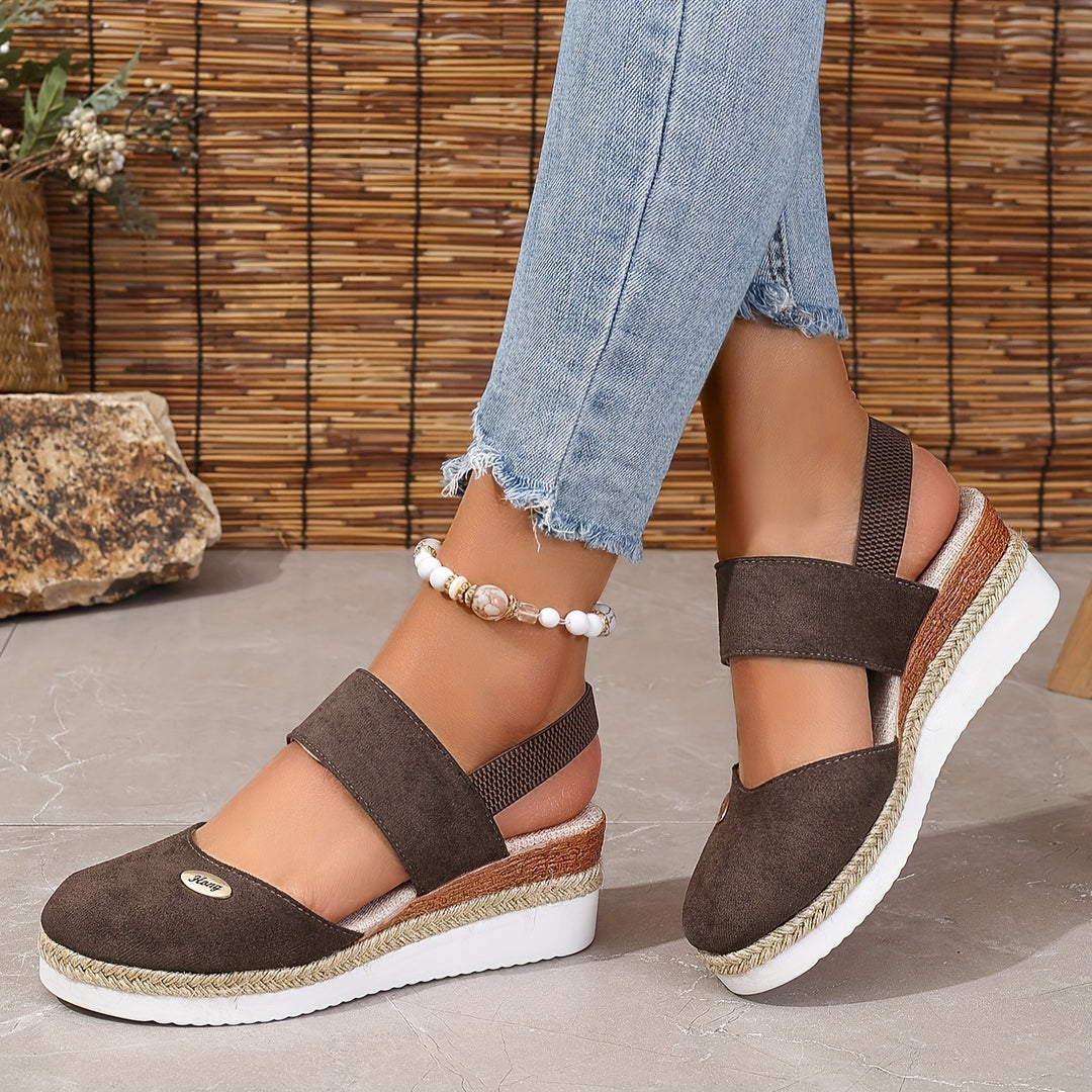 Lola™ | Thick Sole Wedge Sandals