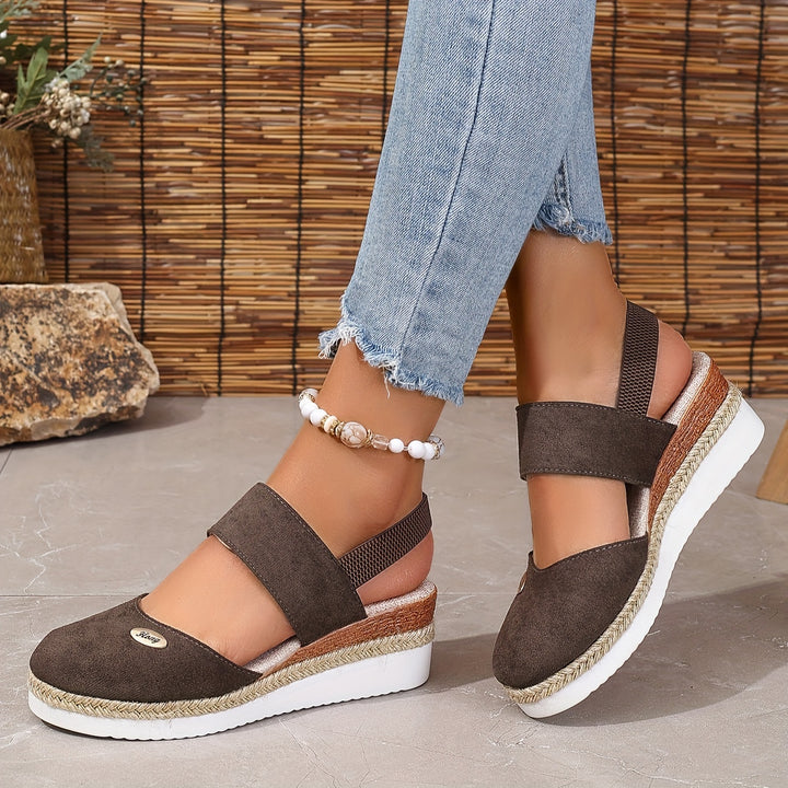 Lola™ | Thick Sole Wedge Sandals