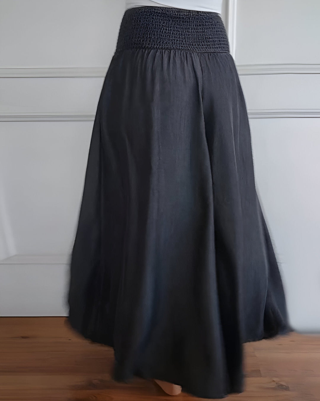 Alva | Linen Pants with Elastic Waistband