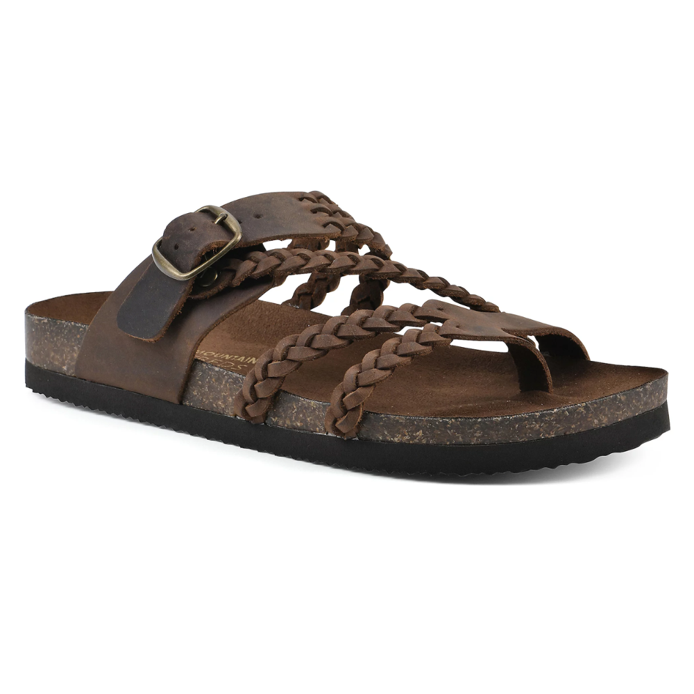 Hayleigh - Braided Cork Sandals