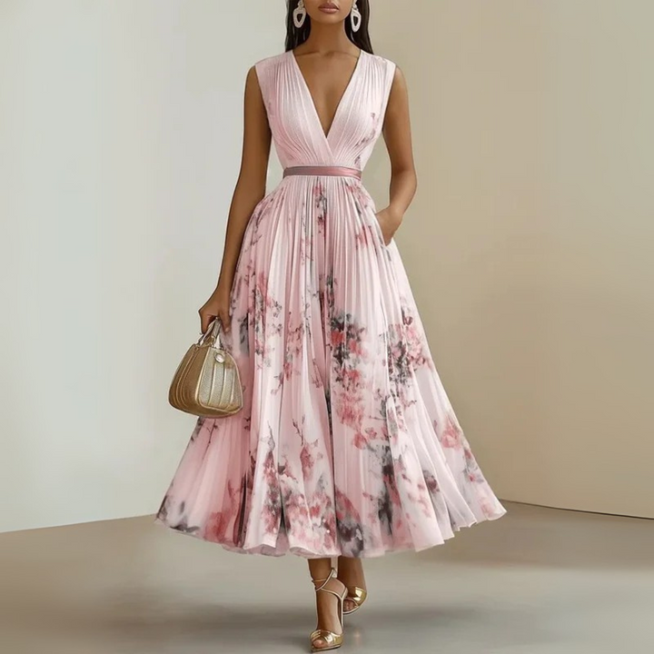 Maureen | Sleeveless Summer Wedding Guest Dress