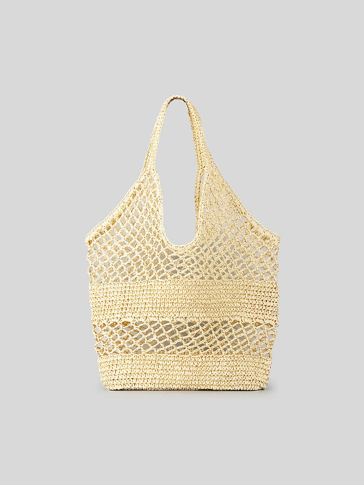 Women's Fashion Holiday Woven Handbag