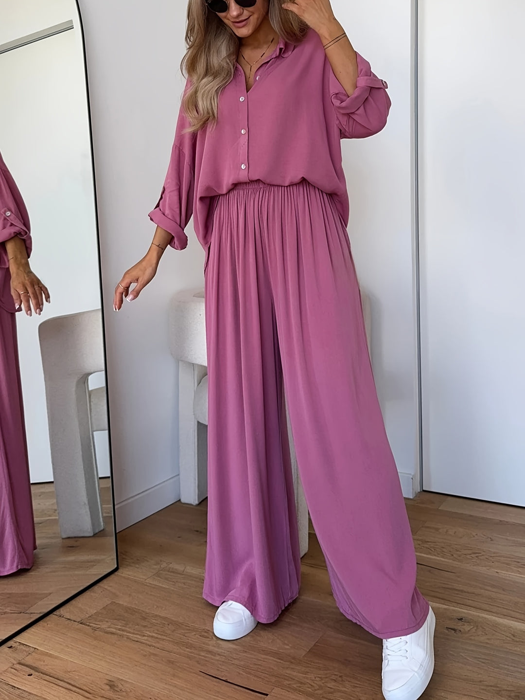 Velmora™ - Chic Relaxed 2-Piece Set