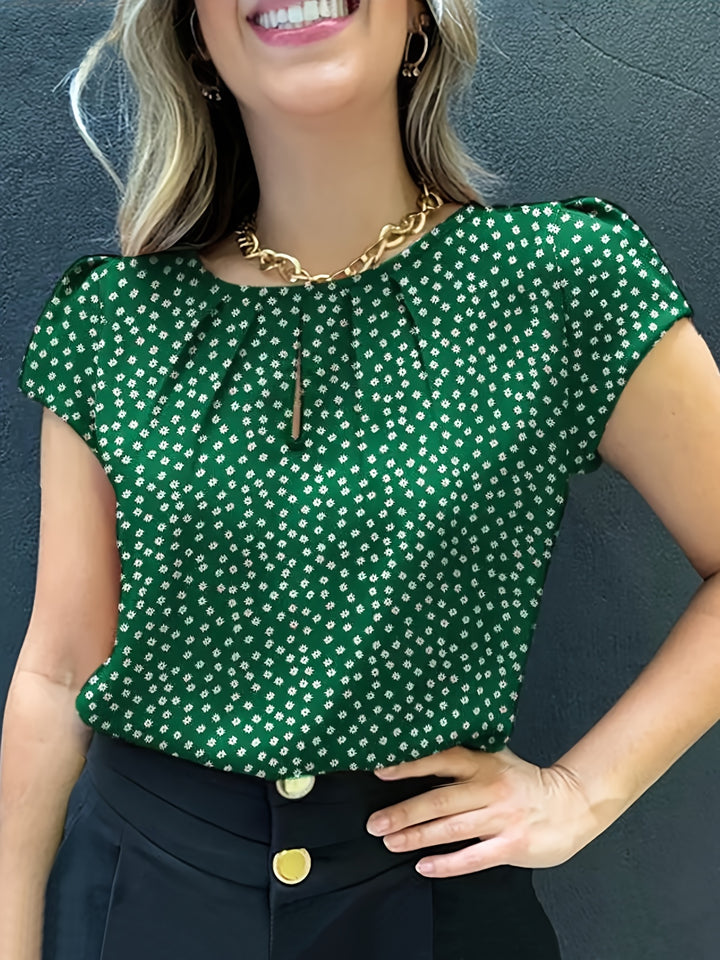 STELLA™ - Elegant Polka Dot Everyday Blouse