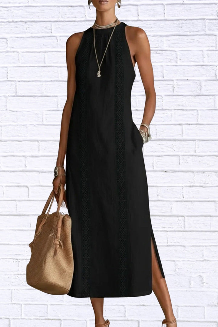 Maria | Elegant Sleeveless Summer Dress