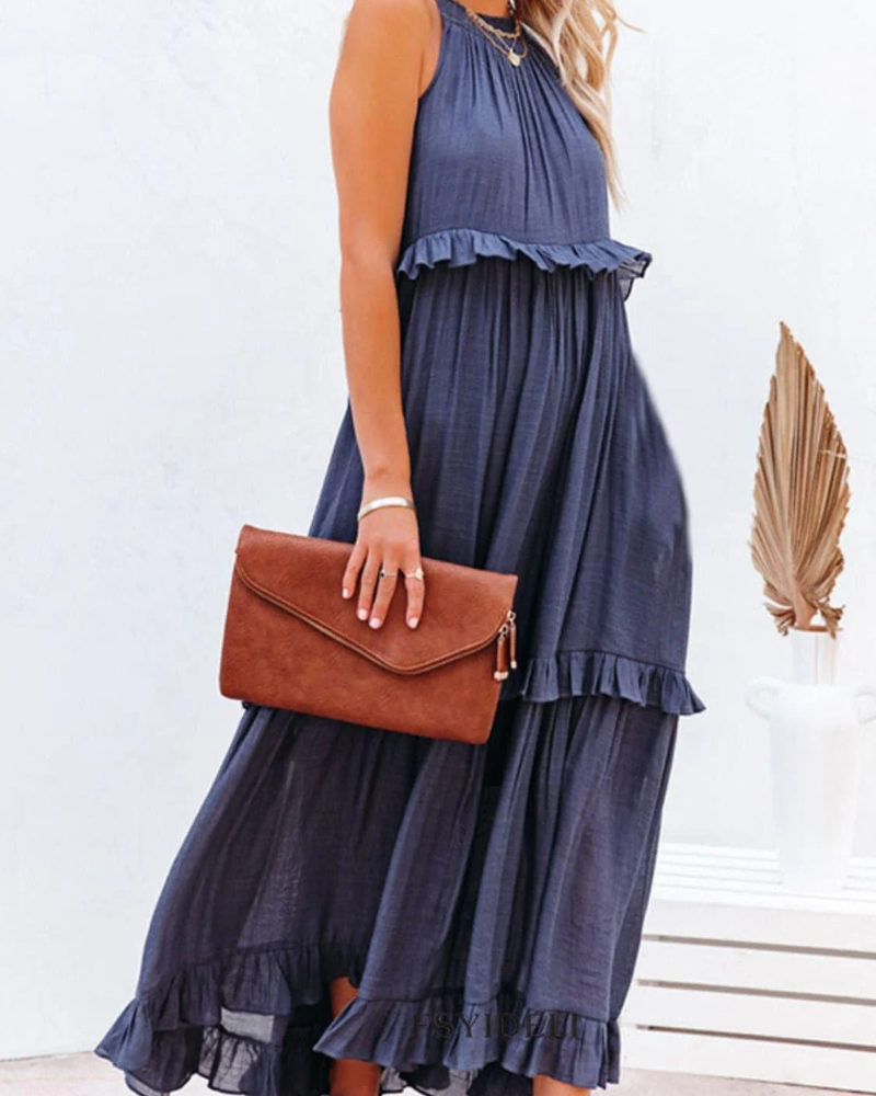 Millicent | Elegant Maxi Wedding Guest Dress