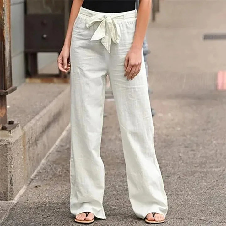 Grace™ Wide Leg Linen Pants