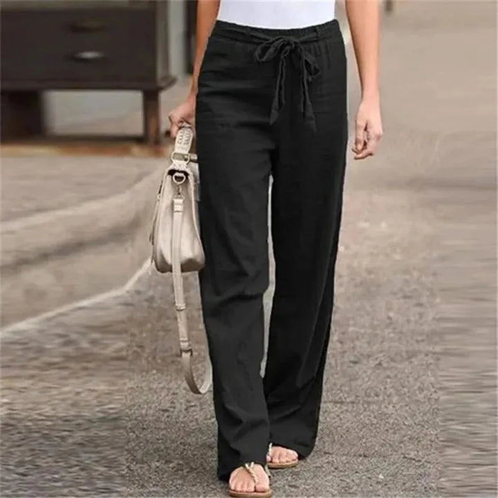 Grace™ Wide Leg Linen Pants