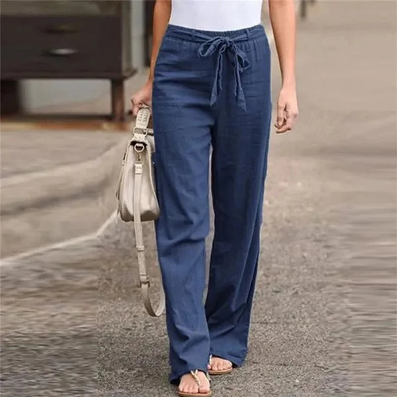 Grace™ Wide Leg Linen Pants