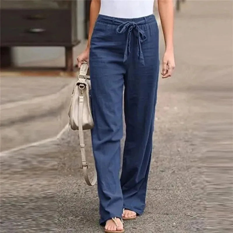 Grace™ Wide Leg Linen Pants