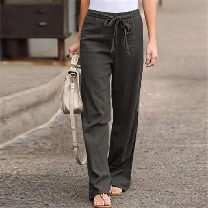 Grace™ Wide Leg Linen Pants