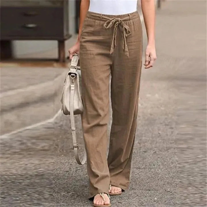 Grace™ Wide Leg Linen Pants