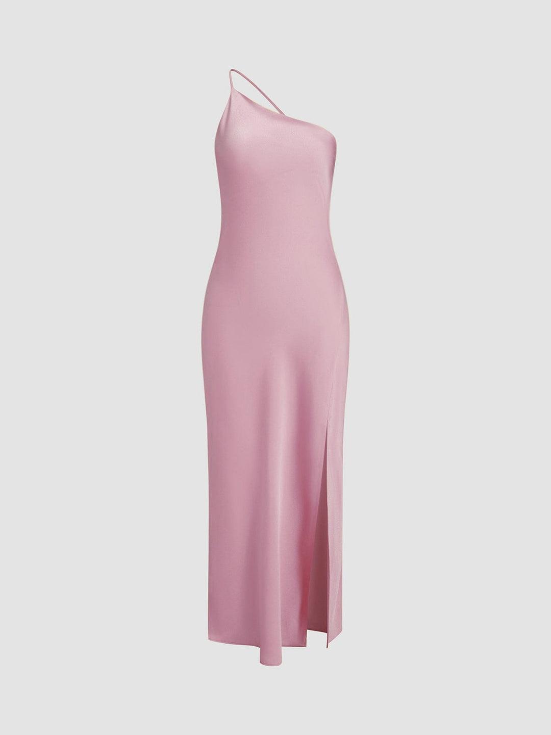Lowri | Satin Halter Wedding Guest Dress