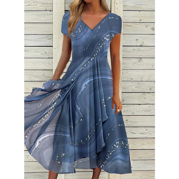Rylee | Polished Patchwork Women's Dress
