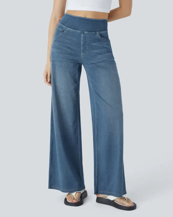 Ainsley - Comfortable Wide-Leg Jeans