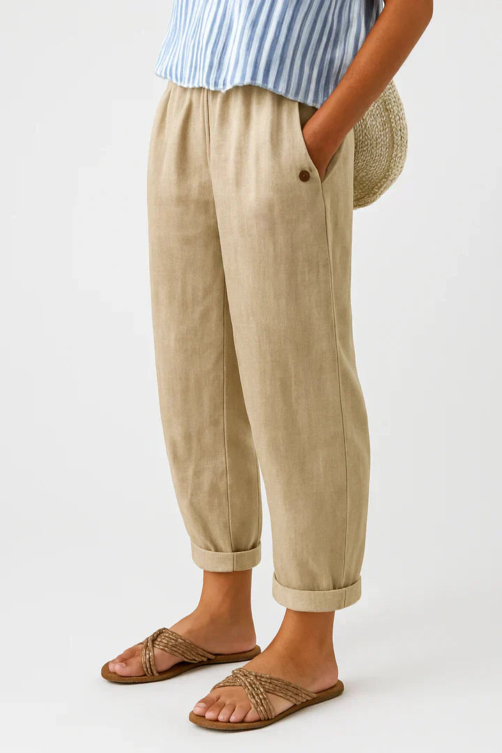 Laira | Linen Summer Pants