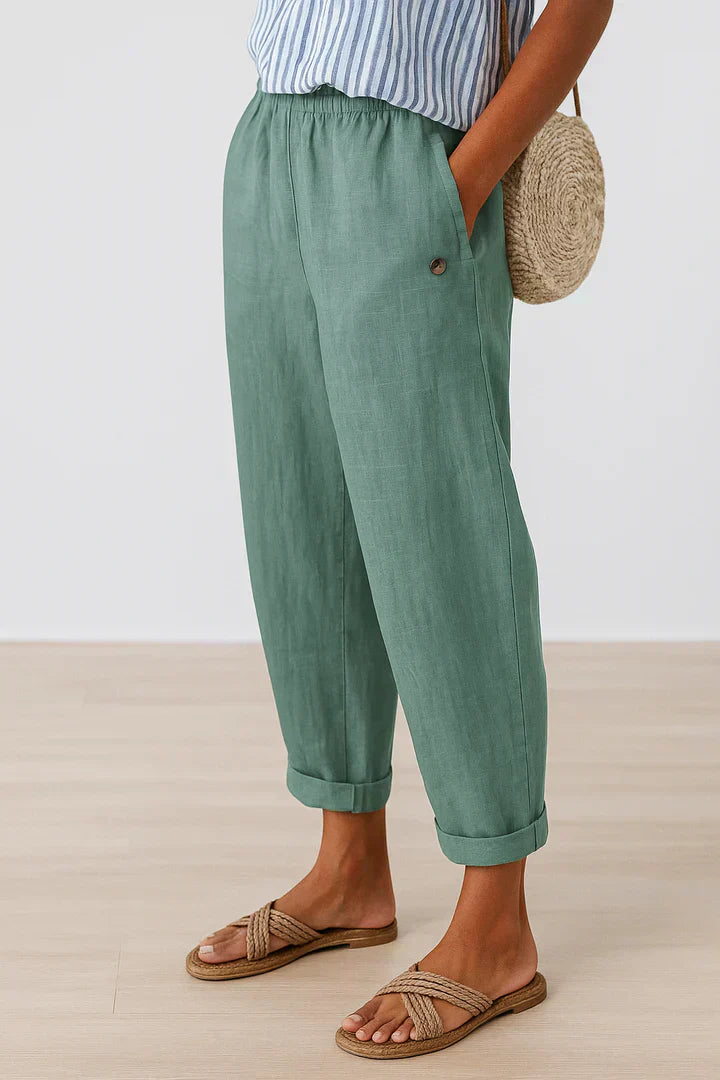 Laira | Linen Summer Pants