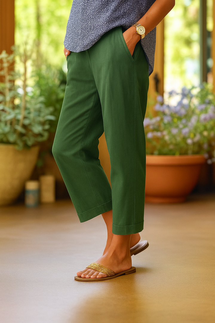 Julienne | Linen Elegant Pants