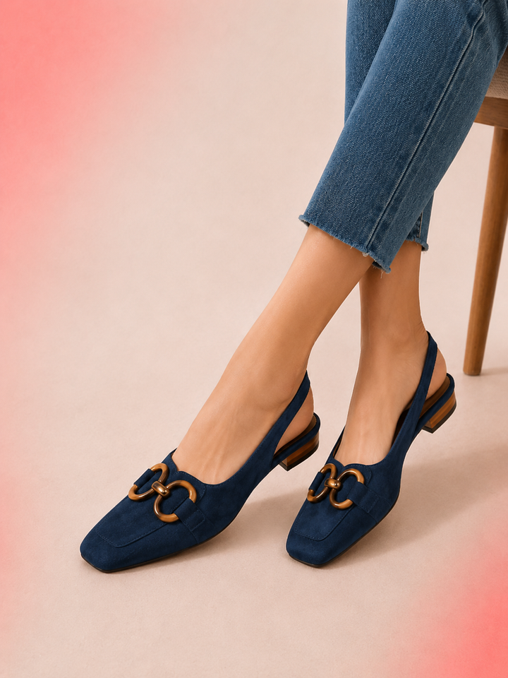 CAMILA™ - ORTHOPEDIC LEATHER BUCKLE SANDALS
