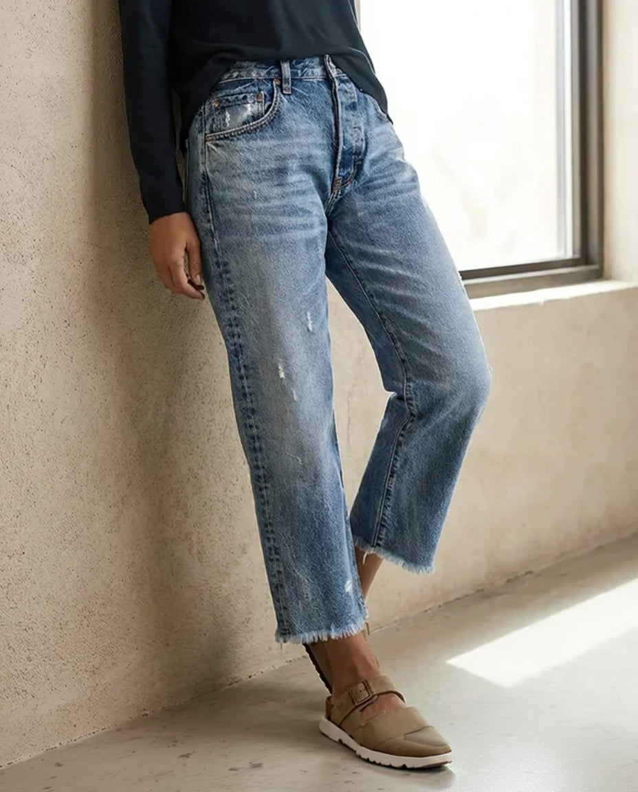 Danice - Elegant Cropped Jeans