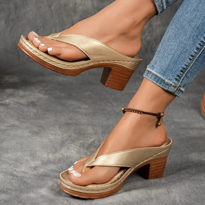 Marilyn™ | Orthopedic Slippers with Heel