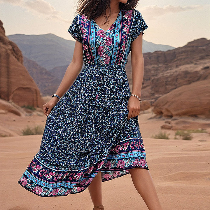 Isla | Ethnic Style Printed Dress