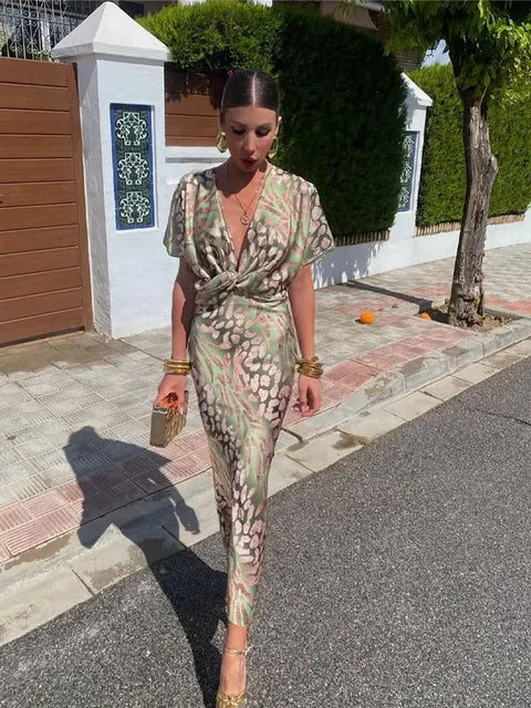 Clara | Wrap Wedding Guest Dress