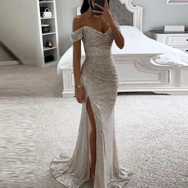 Beatrix | Sequin Evening Wedding Guest Dress